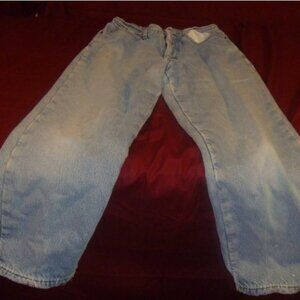 VTG L.L. BEAN DOUBLE L RELAXED FIT LIGHT BLUE WASH COLD WEATHER JEANS RC 11203